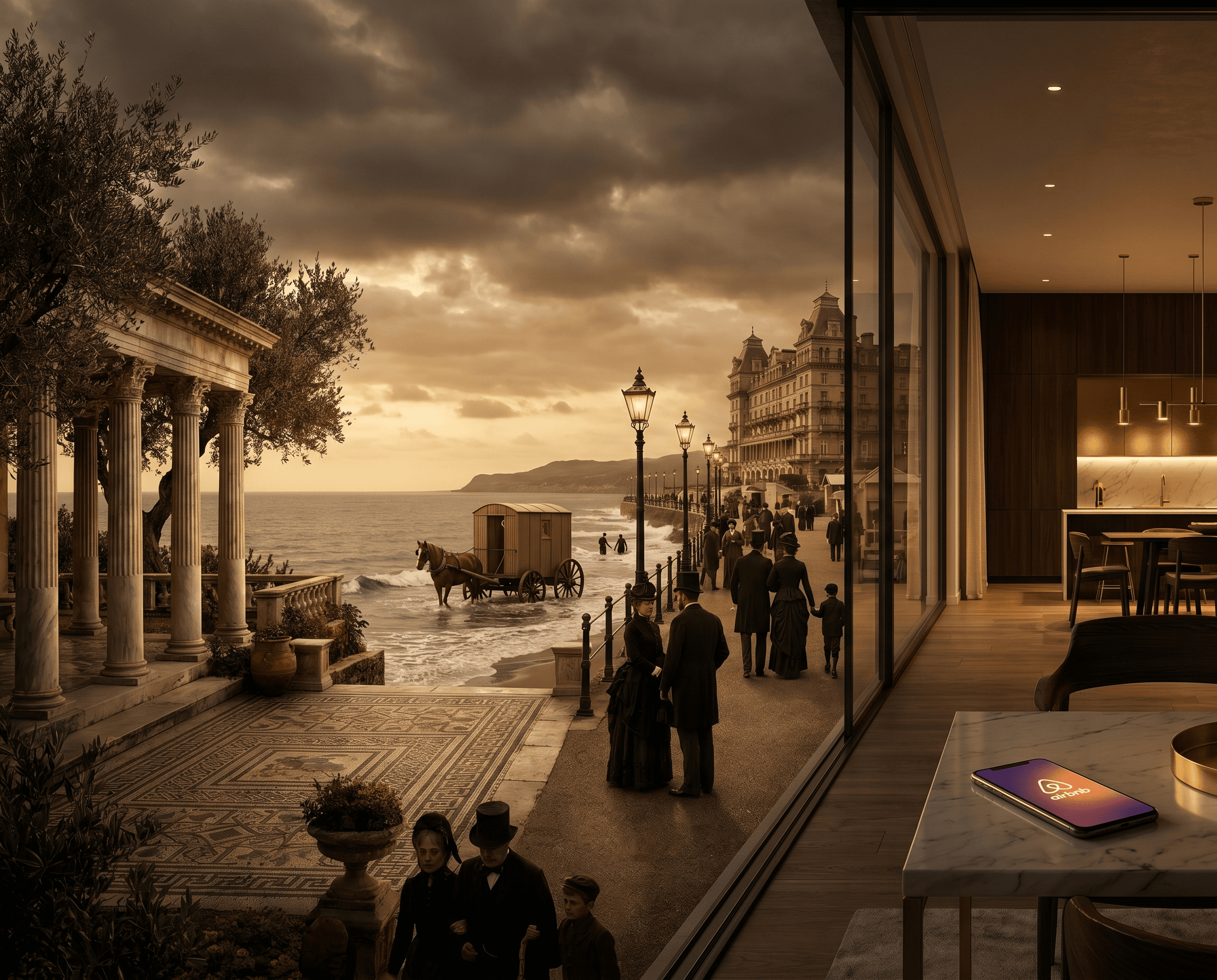 The complete history of vacation rentals — from antiquity to the Airbnb era